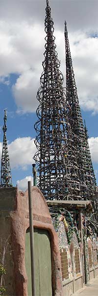 A quick tour of the Watts Towers.