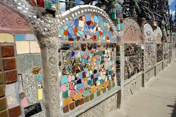 Simon Rodia's Towers - in watts Los Angeles